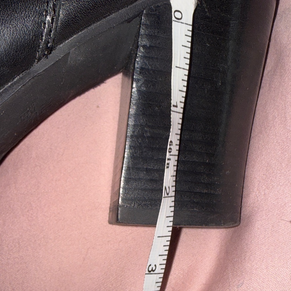 Michael Kors Black Leather Knee-High Boots - Picture 6 of 6